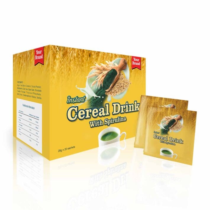 Cereal Drink with Spirulina