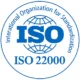 ISO 22000 food safety management certification logo