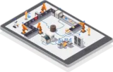 Intelligent manufacturing production line at Edmark Industries